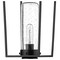 Z-Lite Sheridan 1 Light Outdoor Post Mounted Fixture, Black And Seedy 594PHMR-519P-BK - alternate 5